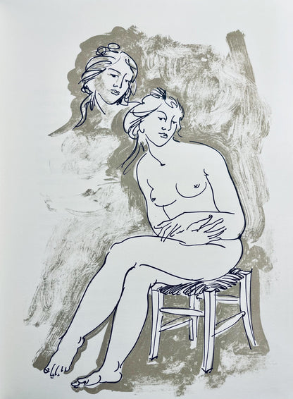 Hans Erni, Composition, Rflexions Simples Sur Le Corps, Lithograph