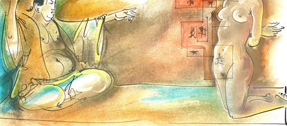 Hans Erni, Composition, Rflexions Simples Sur Le Corps, Lithograph