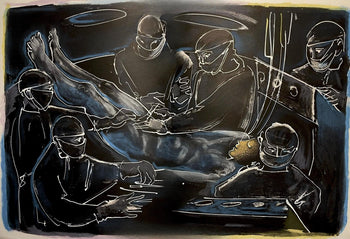 Hans Erni, Composition, Rflexions Simples Sur Le Corps, Lithograph