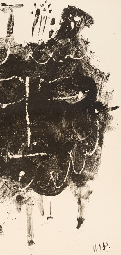 Pablo Picasso, Composition (Bloch 605-608; Mourlot 177; Reue 519-522), Elegy Of Ihpetonga,