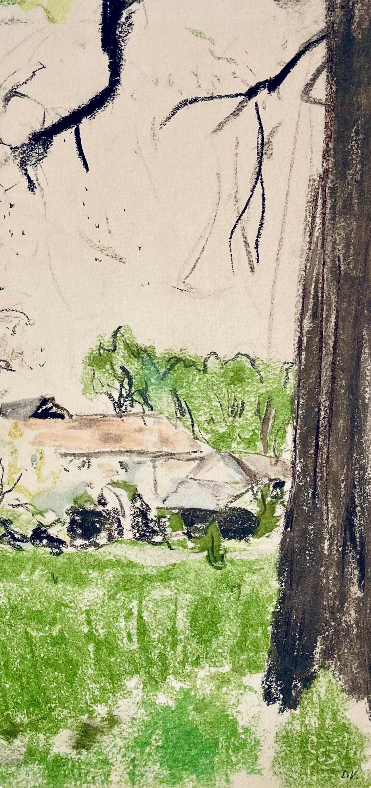 Douard Vuillard, Composition, Vuillard, Douze Pastels, Lithograph