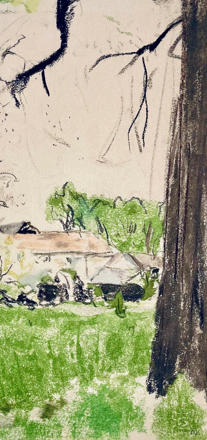 Douard Vuillard, Composition, Vuillard, Douze Pastels, Lithograph