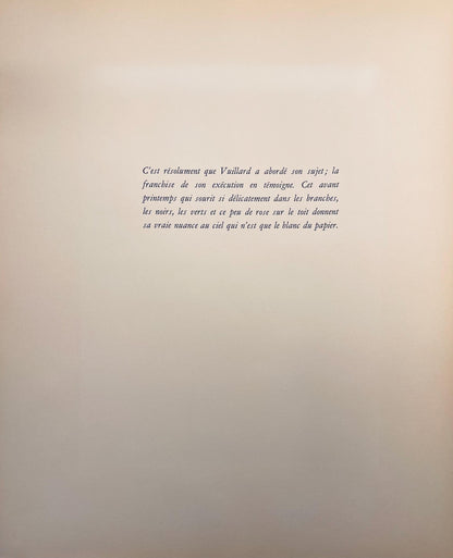 Douard Vuillard, Composition, Vuillard, Douze Pastels, Lithograph