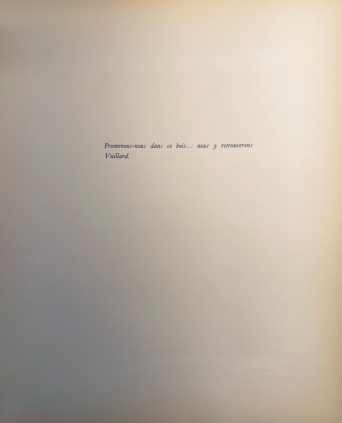 Douard Vuillard, Composition, Vuillard, Douze Pastels, Lithograph