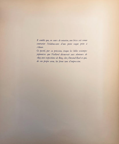 Douard Vuillard, Composition, Vuillard, Douze Pastels, Lithograph