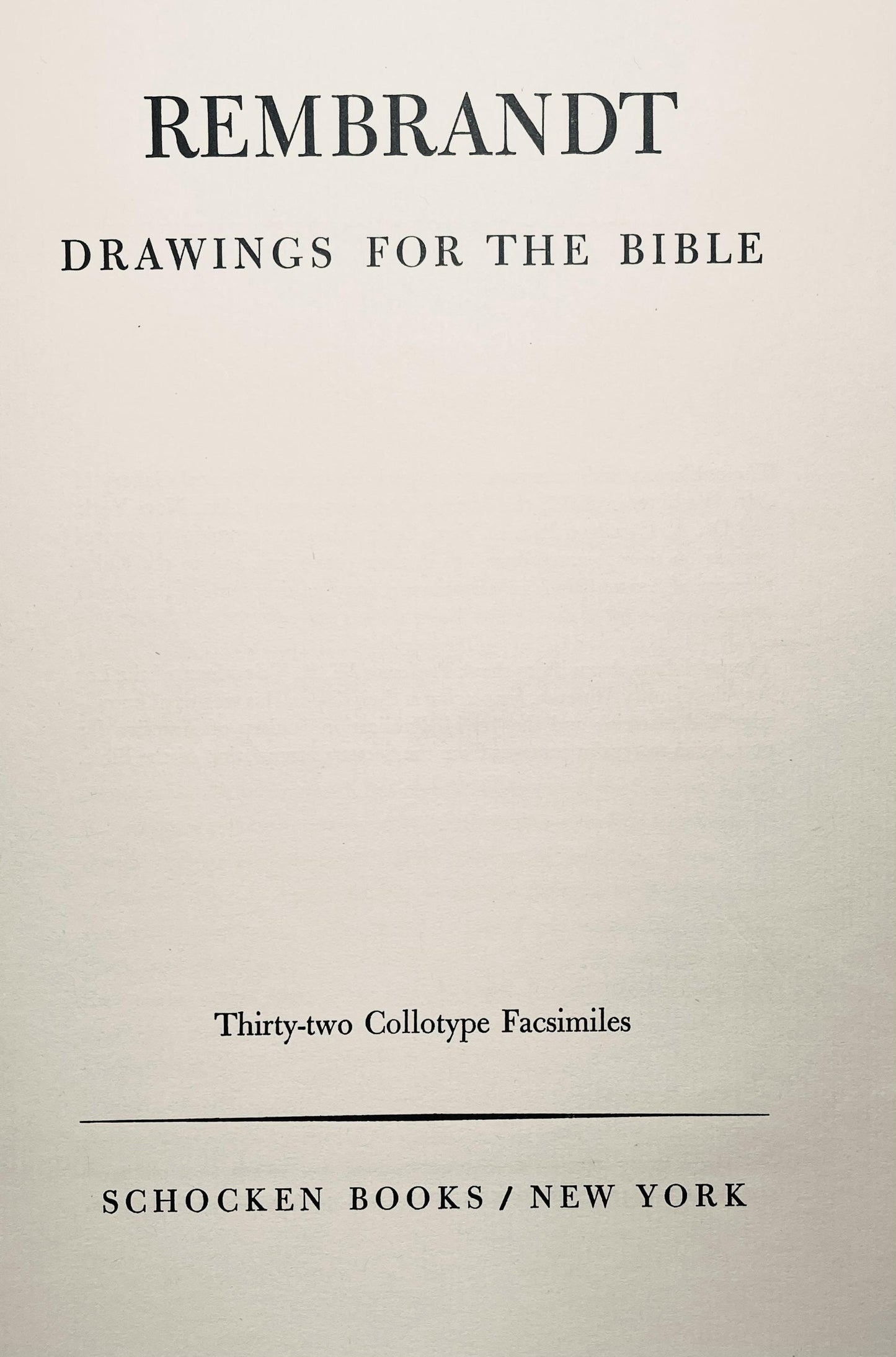 Rembrandt Van Rijn, Jacob'S Dream, Drawings From The Bible, Collotype