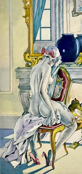 Umberto Brunelleschi, Composition, La Leon D'Amour Dans Un Parc, Lithograph