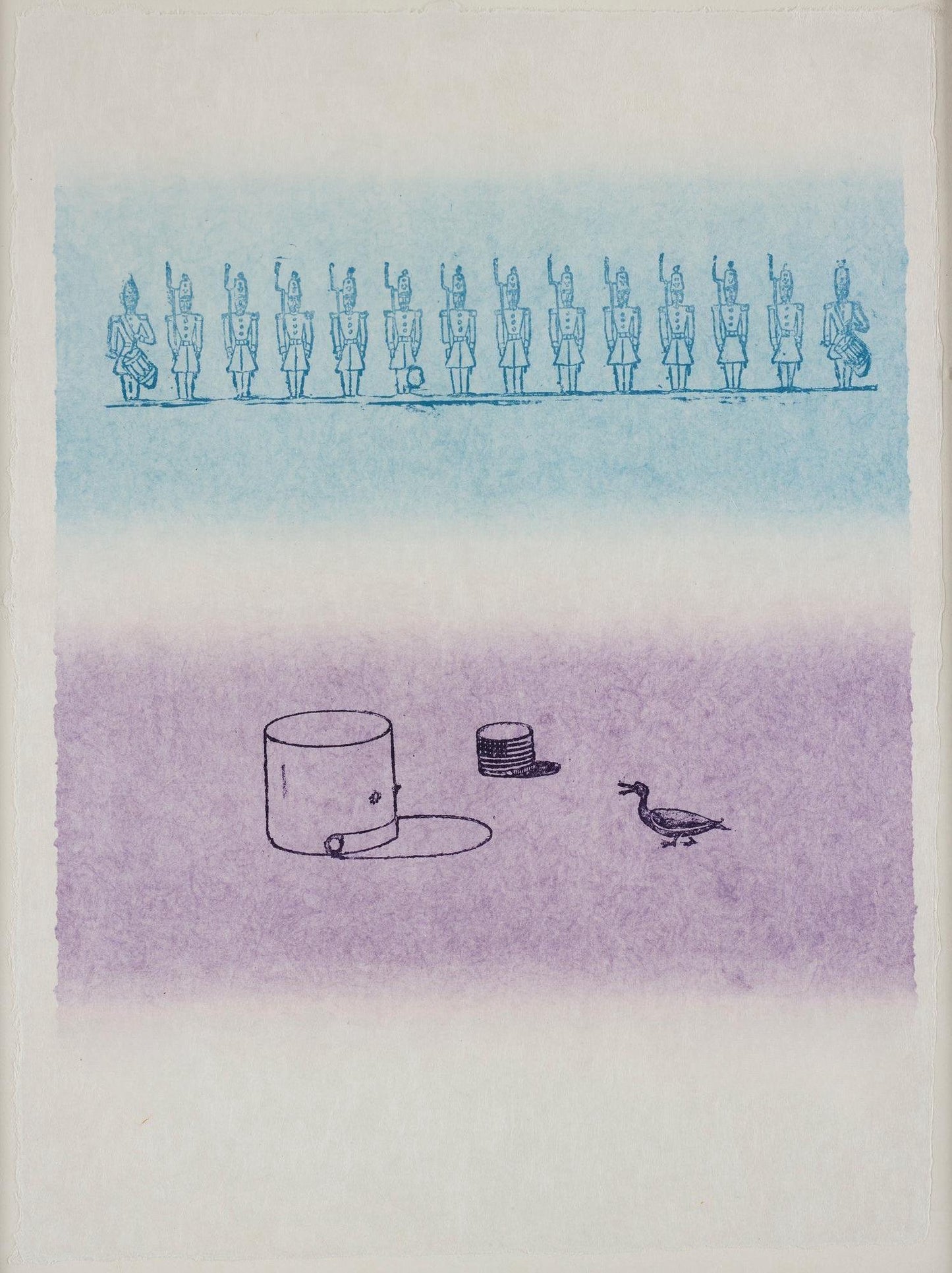 Max Ernst, Composition (Spies/Leppien 218), La Ballade Du Soldat, Lithograph