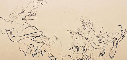 Rembrandt Van Rijn, The Sacrifice Of Manoah, Collotype
