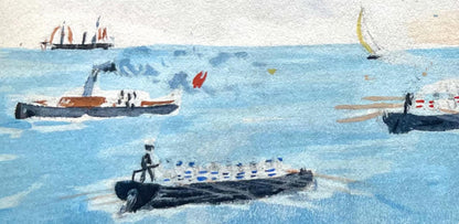 Henri De Toulouse-Lautrec, Composition, Toulouse-Lautrec, Album De Marine, Lithograph