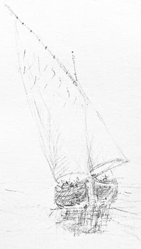 Lithograph - Henri de Toulouse-Lautrec - Composition - Toulouse-Lautrec - Album De Marine