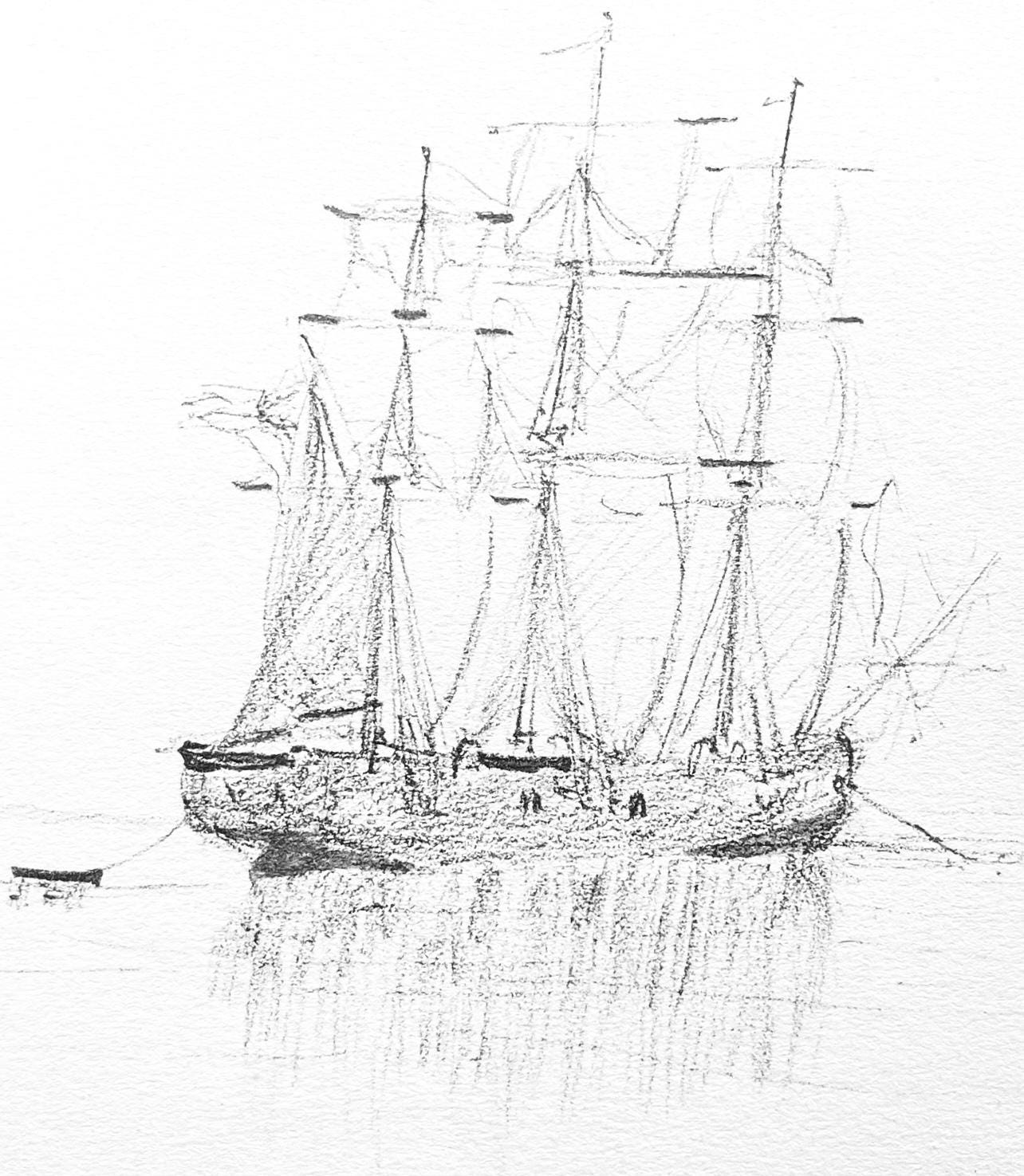 Henri De Toulouse-Lautrec, Composition, Toulouse-Lautrec, Album De Marine, Lithograph