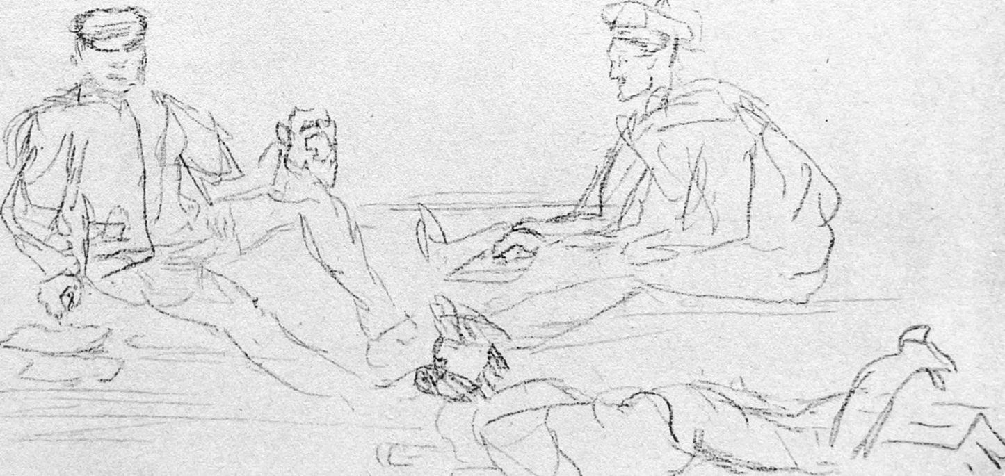 Henri De Toulouse-Lautrec, Composition, Toulouse-Lautrec, Album De Marine, Lithograph