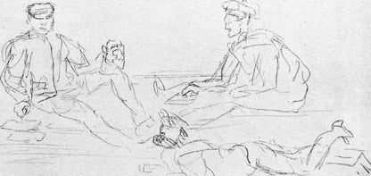 Henri De Toulouse-Lautrec, Composition, Toulouse-Lautrec, Album De Marine, Lithograph