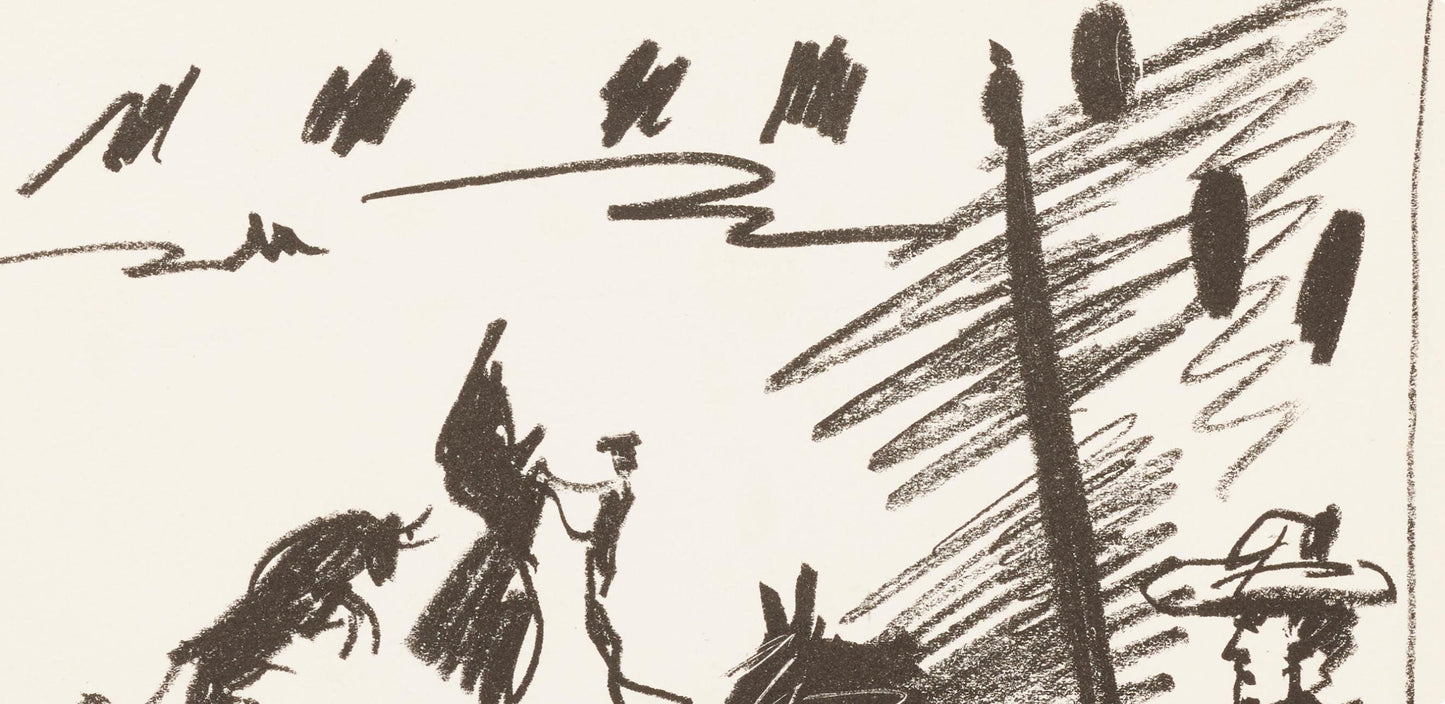 Pablo Picasso, Jeu De La Cape (Bloch 1014-47; Cramer 113), A Los Toros Avec Picasso, Lithograph