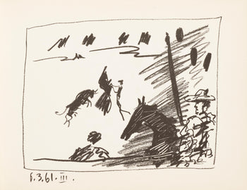 Pablo Picasso, Jeu De La Cape (Bloch 1014-47; Cramer 113), A Los Toros Avec Picasso, Lithograph