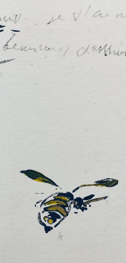 Douard Manet, Composition, Douard Manet, Letters With Aquarelles, Lithograph