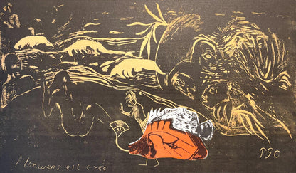 Paul Gauguin, The Creation Of The Universe (L'Univers Est Cr), Woodcut