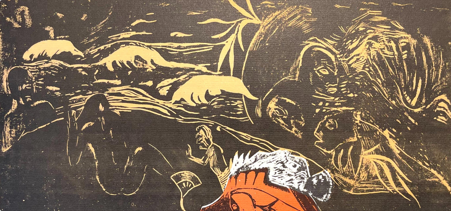 Paul Gauguin, The Creation Of The Universe (L'Univers Est Cr), Woodcut