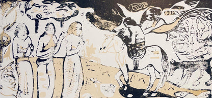 Paul Gauguin, Change Of Residence (Changement De Rsidence), Woodcut