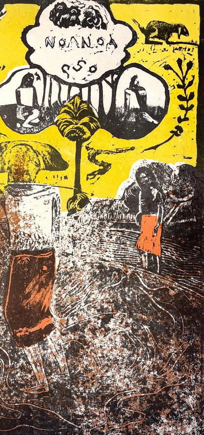 Paul Gauguin, Fragrant, Fragrant (Noa Noa), Woodcut