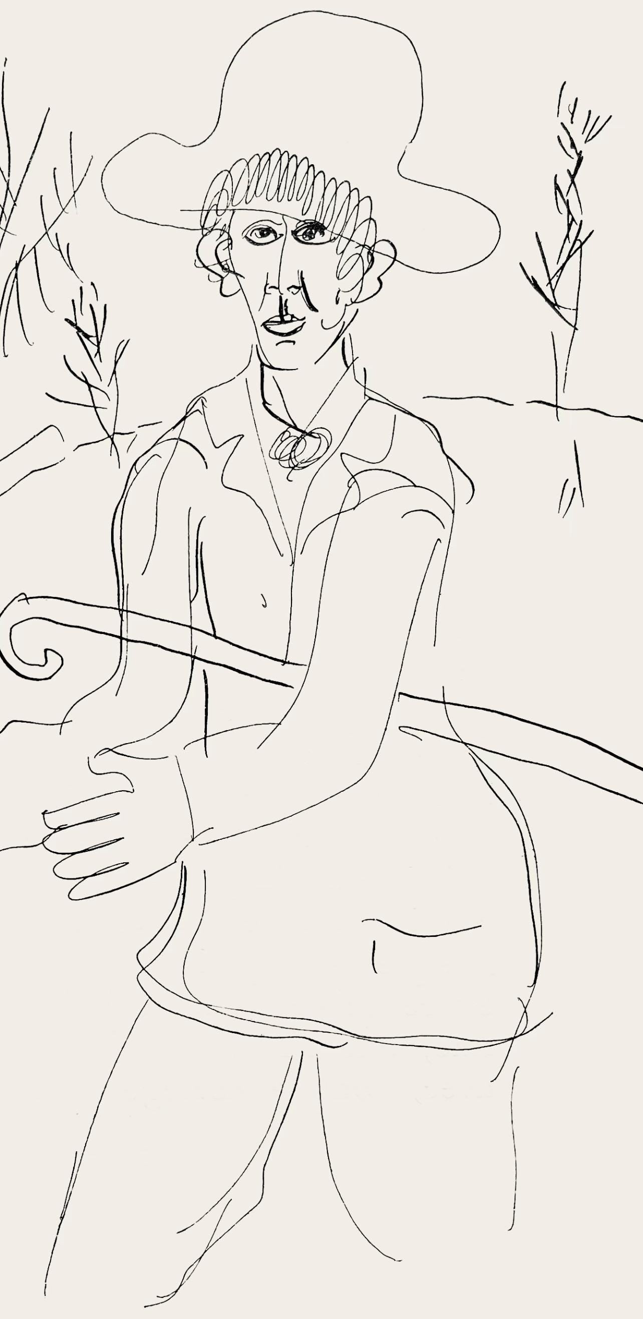 Marc Chagall, Composition, Suite Provinciale avec 92 dessins indits de Marc Chagall, Lithograph