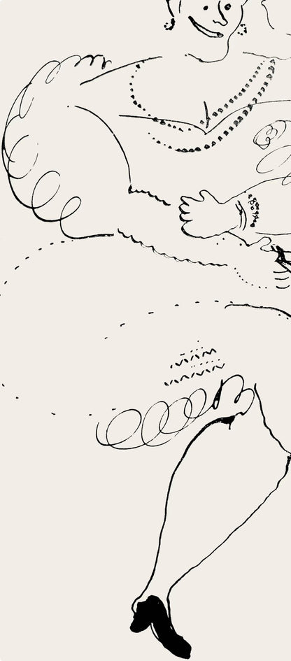 Marc Chagall, Composition, Suite Provinciale Avec 92 Dessins Indits De Marc Chagall, Lithograph