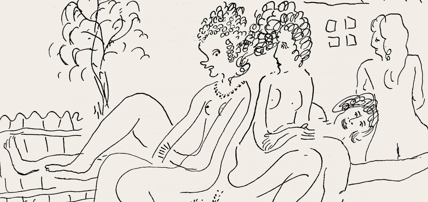 Marc Chagall, Composition, Suite Provinciale Avec 92 Dessins Indits De Marc Chagall, Lithograph