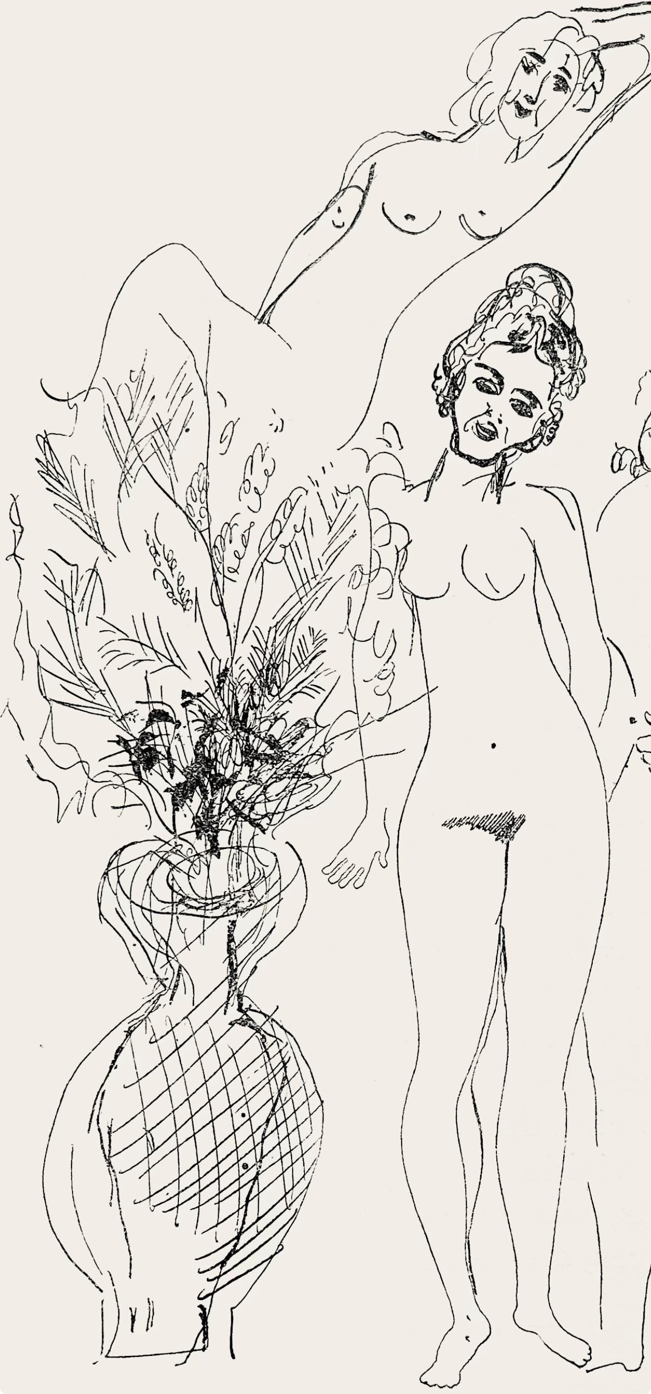 Marc Chagall, Composition, Suite Provinciale Avec 92 Dessins Indits De Marc Chagall, Lithograph