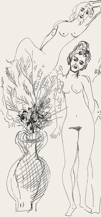 Marc Chagall, Composition, Suite Provinciale Avec 92 Dessins Indits De Marc Chagall, Lithograph