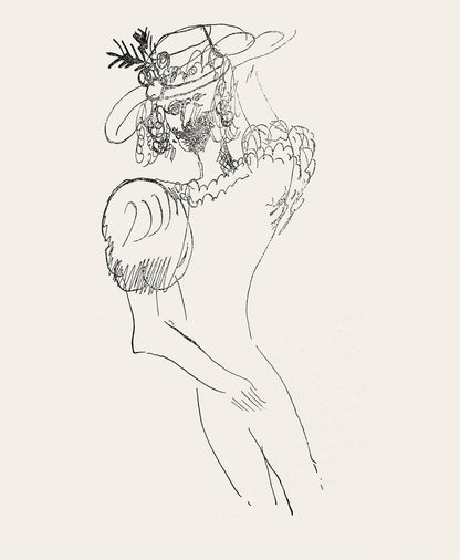 Marc Chagall, Composition, Suite Provinciale Avec 92 Dessins Indits De Marc Chagall, Lithograph