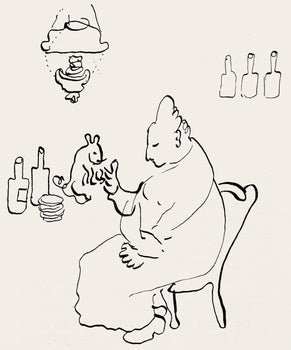 Marc Chagall, Composition, Suite Provinciale Avec 92 Dessins Indits De Marc Chagall, Lithograph