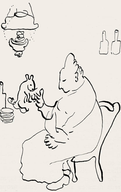 Marc Chagall, Composition, Suite Provinciale Avec 92 Dessins Indits De Marc Chagall, Lithograph