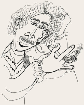 Marc Chagall, Composition, Suite Provinciale Avec 92 Dessins Indits De Marc Chagall, Lithograph