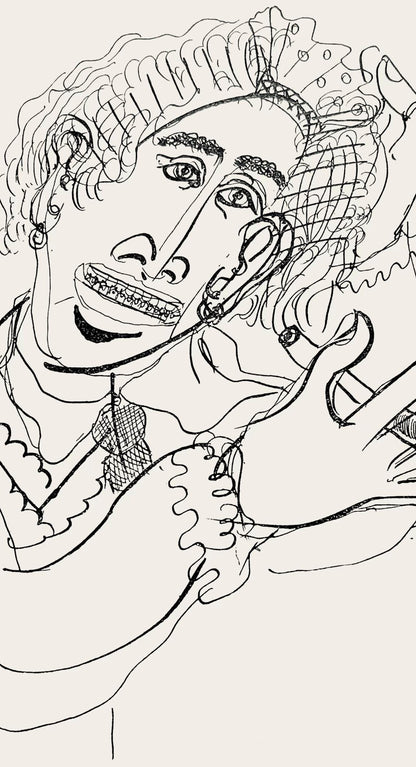 Marc Chagall, Composition, Suite Provinciale Avec 92 Dessins Indits De Marc Chagall, Lithograph