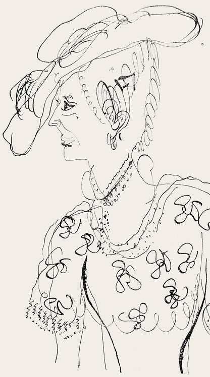 Marc Chagall, Composition, Suite Provinciale Avec 92 Dessins Indits De Marc Chagall, Lithograph