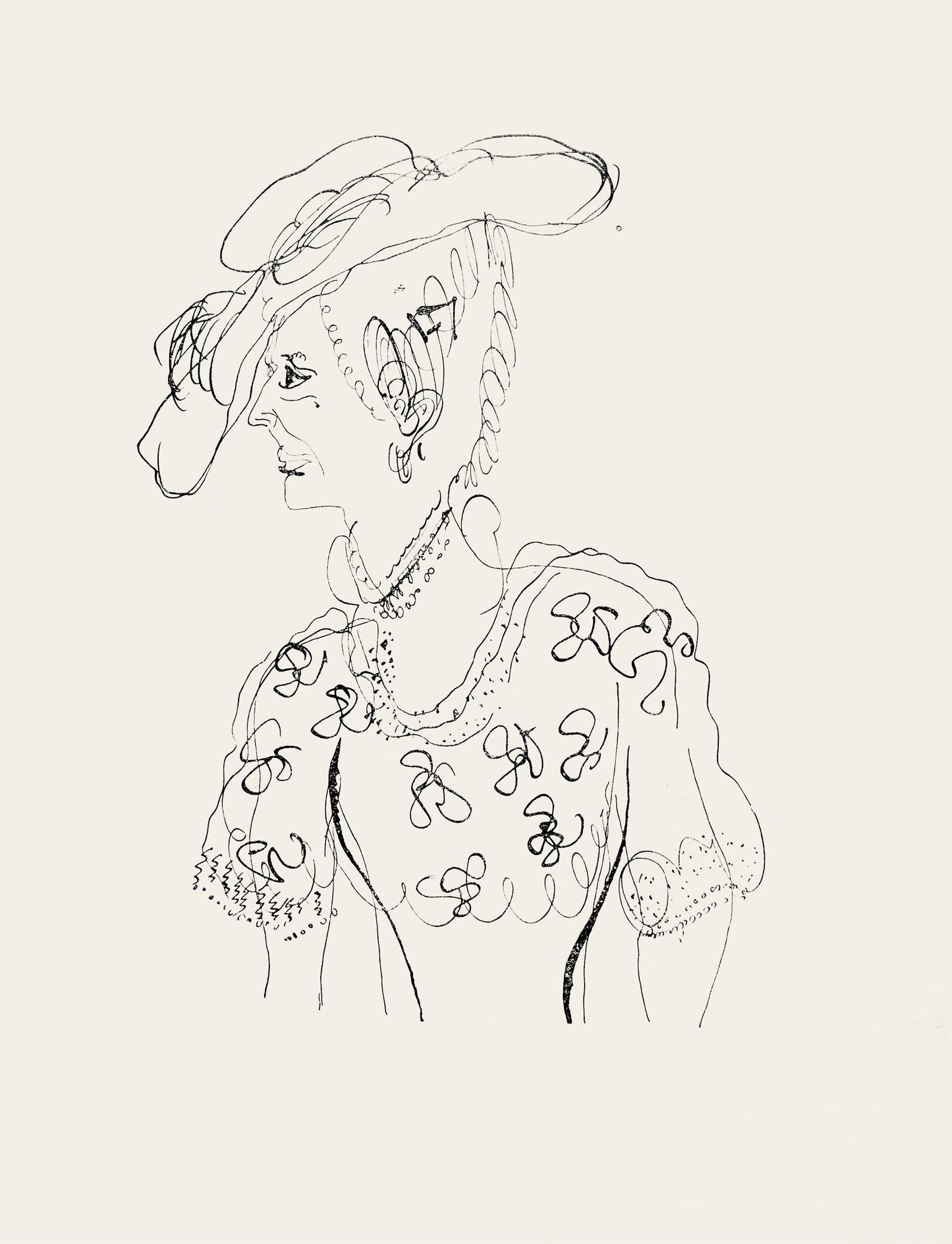 Marc Chagall, Composition, Suite Provinciale Avec 92 Dessins Indits De Marc Chagall, Lithograph