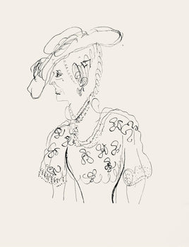 Marc Chagall, Composition, Suite Provinciale Avec 92 Dessins Indits De Marc Chagall, Lithograph