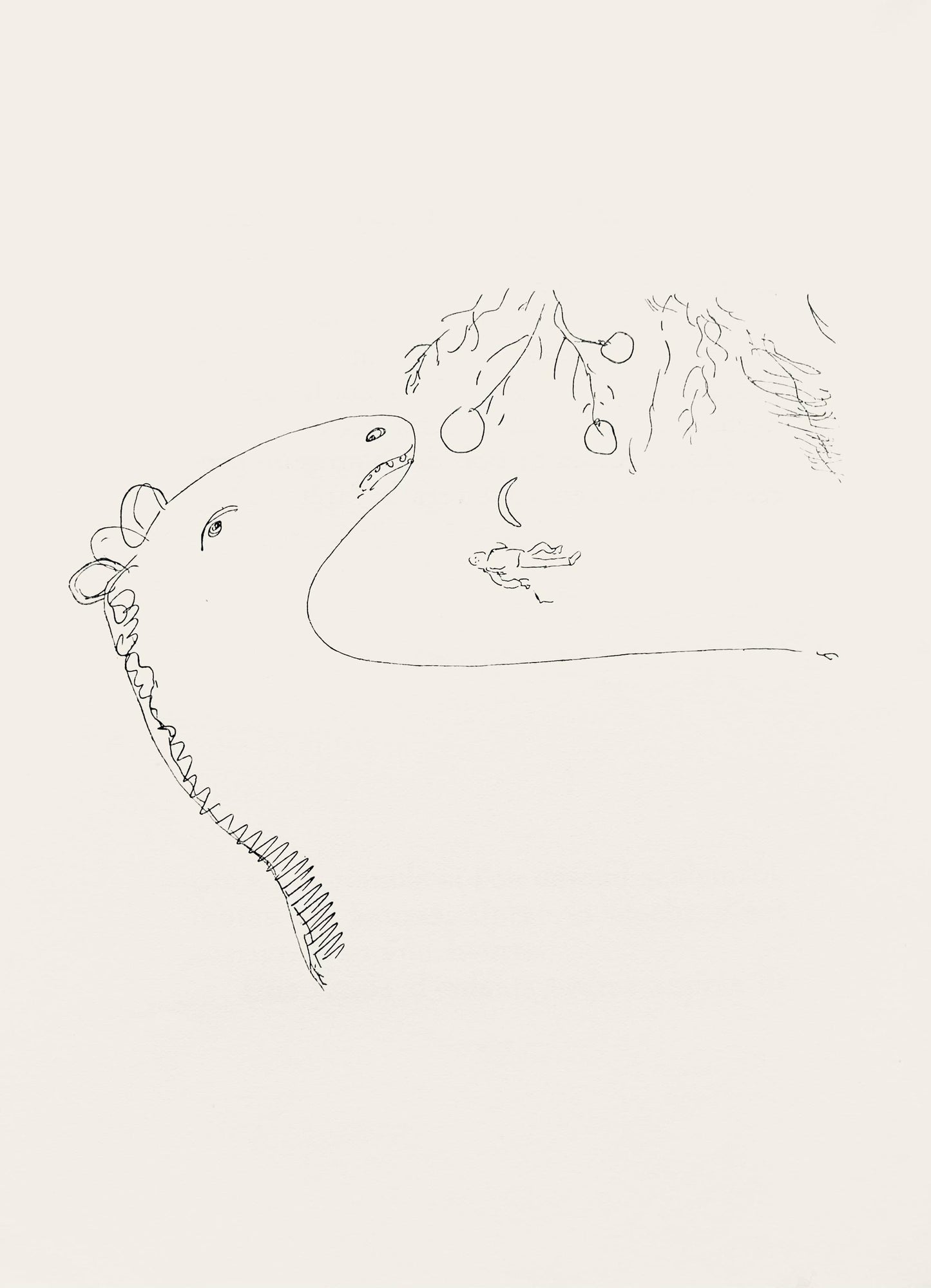 Marc Chagall, Composition, Suite Provinciale Avec 92 Dessins Indits De Marc Chagall, Lithograph