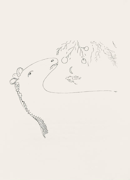 Marc Chagall, Composition, Suite Provinciale Avec 92 Dessins Indits De Marc Chagall, Lithograph