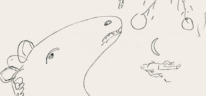 Marc Chagall, Composition, Suite Provinciale Avec 92 Dessins Indits De Marc Chagall, Lithograph