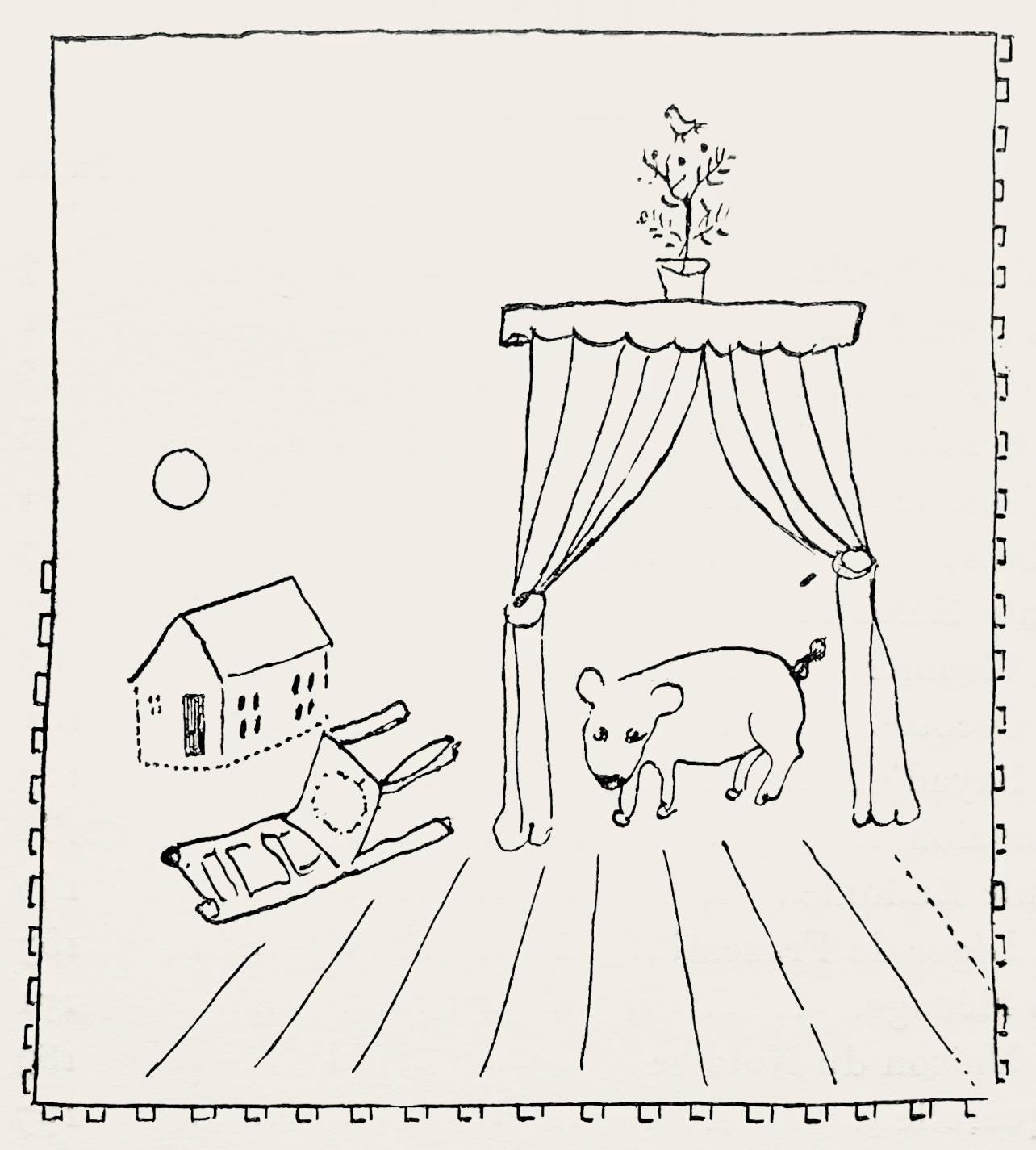 Marc Chagall, Composition, Suite Provinciale Avec 92 Dessins Indits De Marc Chagall, Lithograph