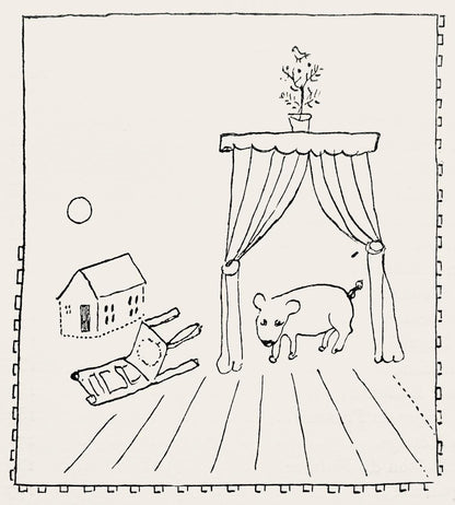 Marc Chagall, Composition, Suite Provinciale Avec 92 Dessins Indits De Marc Chagall, Lithograph