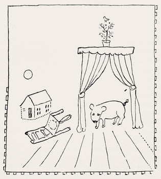 Marc Chagall, Composition, Suite Provinciale Avec 92 Dessins Indits De Marc Chagall, Lithograph