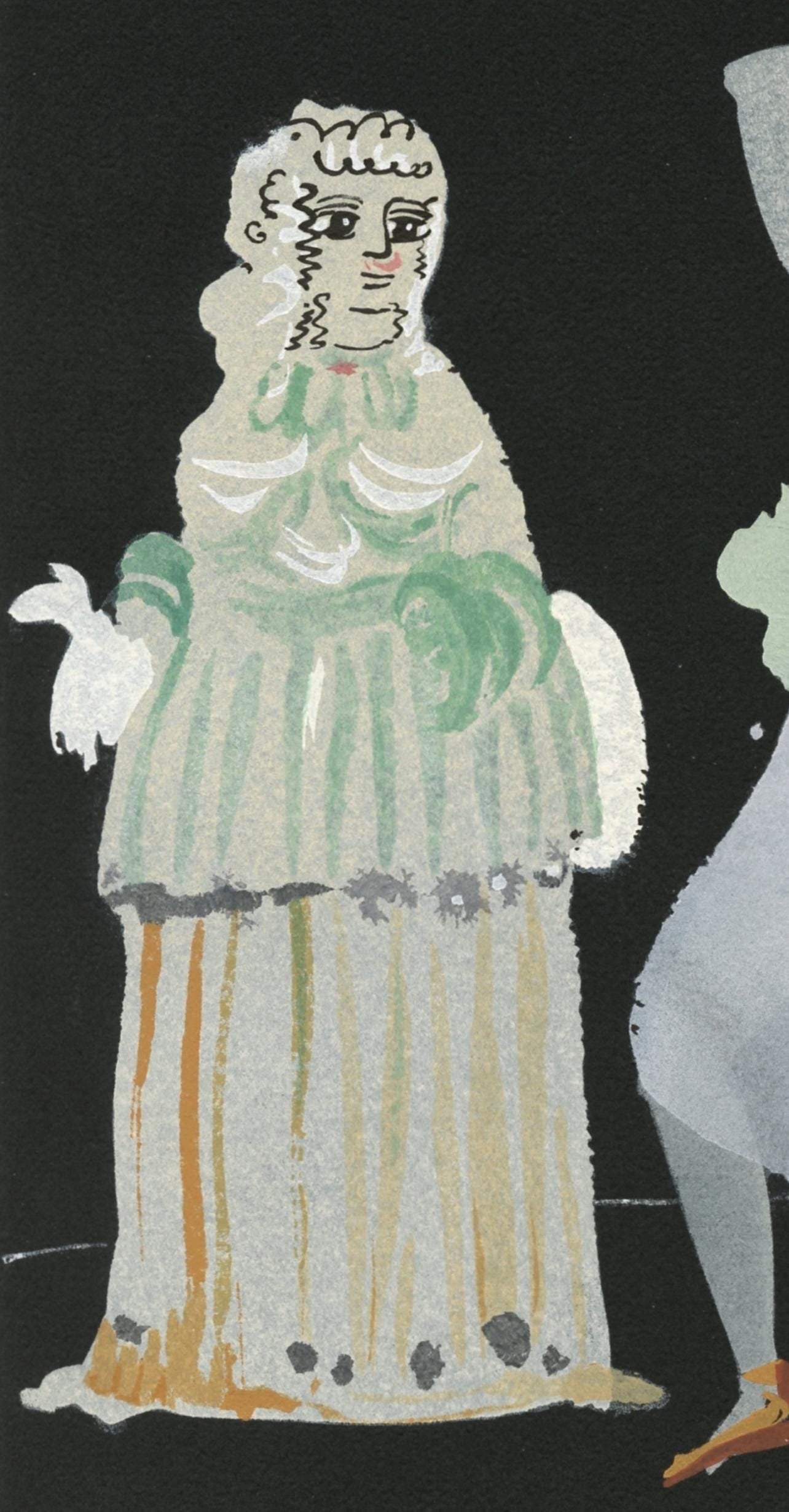 Andr Derain, Composition, Salom, Lithograph