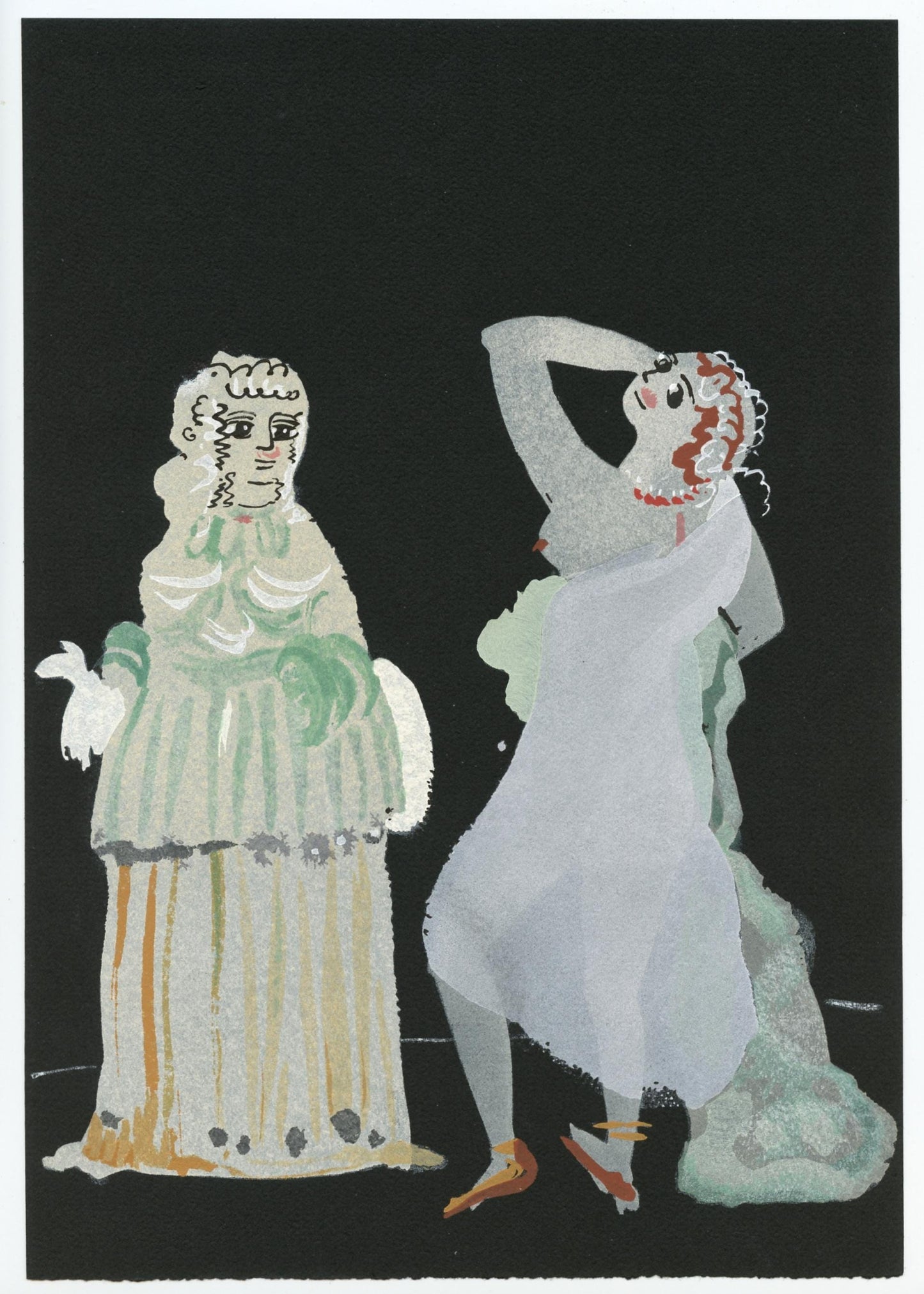 Andr Derain, Composition, Salom, Lithograph