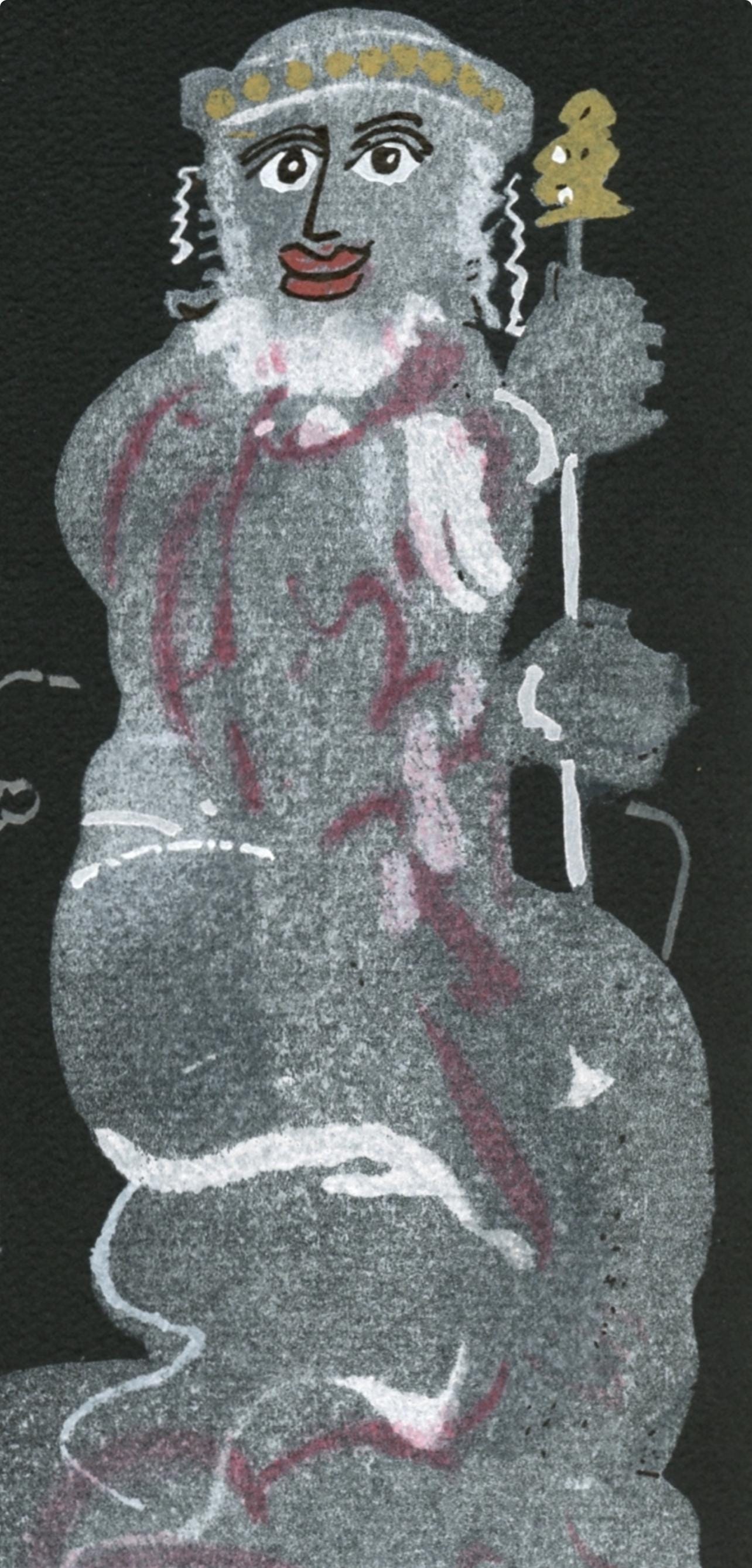 Andr Derain, Composition, Salom, Lithograph