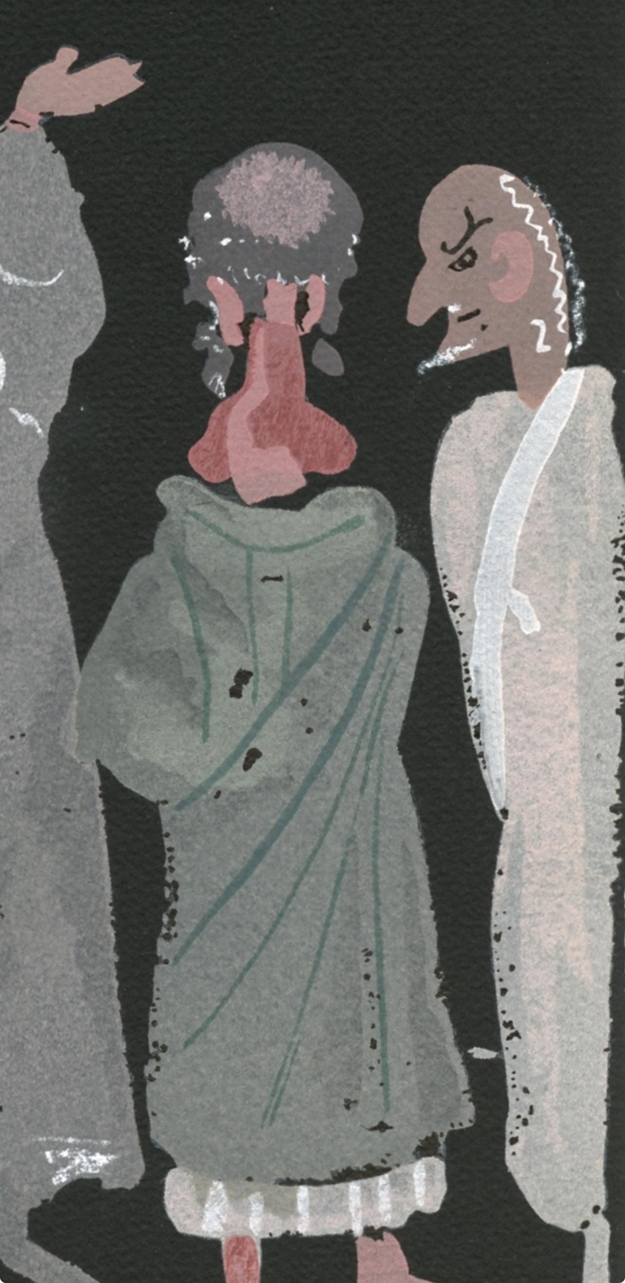 Andr Derain, Composition, Salom, Lithograph