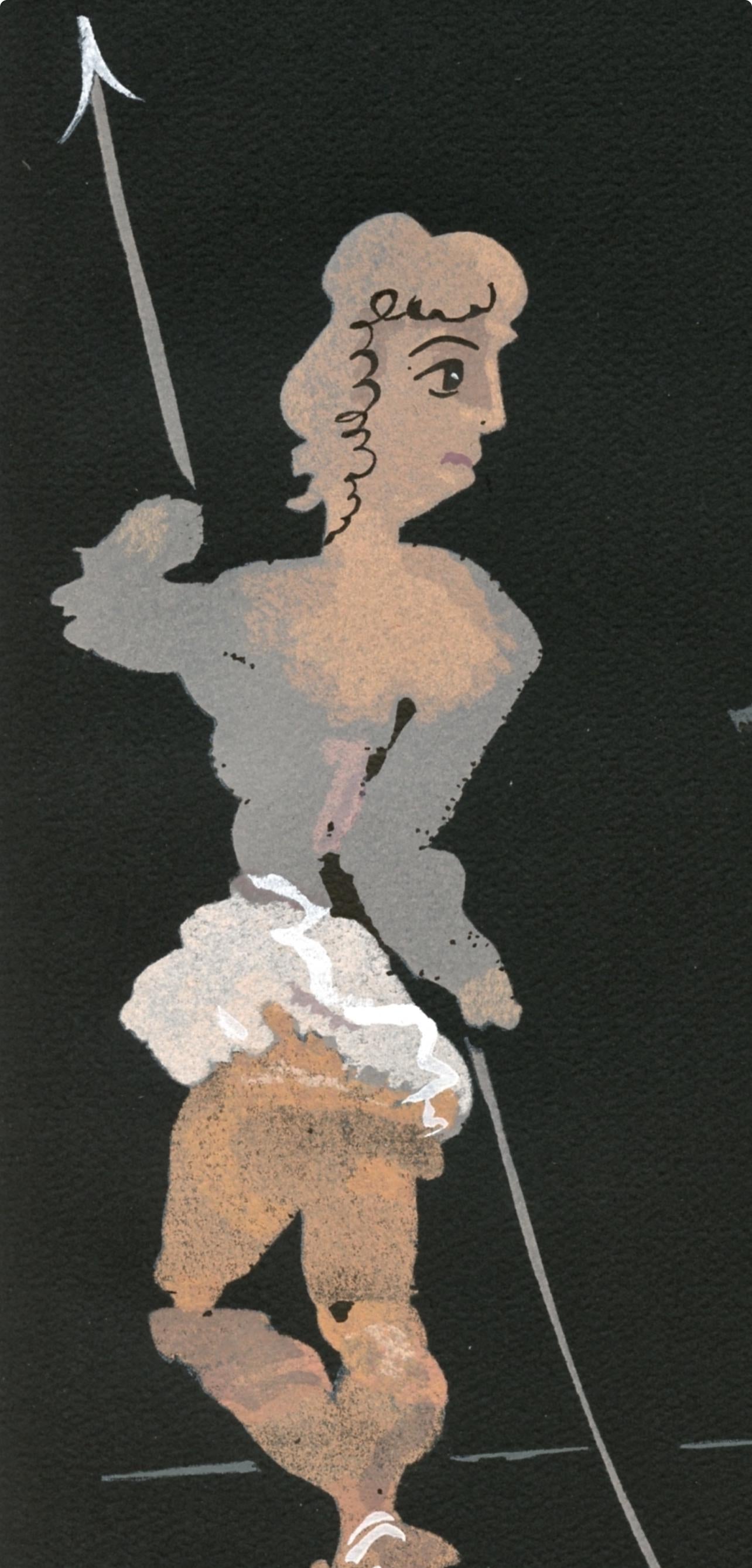 Andr Derain, Composition, Salom, Lithograph