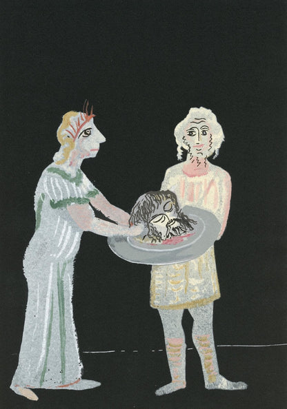 Andr Derain, Composition, Salom, Lithograph